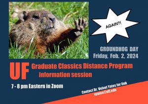 Graduate Classics Distance Program Information Session