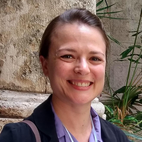 Professional headshot of Flora Iff-Noël, Assistant Professor of Classics